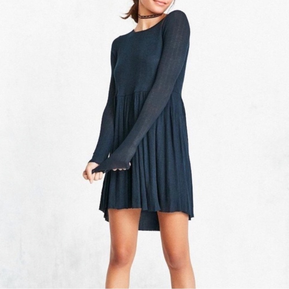 Urban Outfitters Kimchi Blue - Navy Sweater Dress